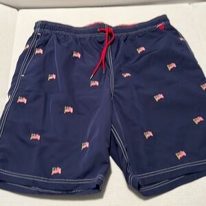 Lands End swim trunks size L